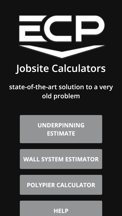 ECP Jobsite Calculators Screenshot