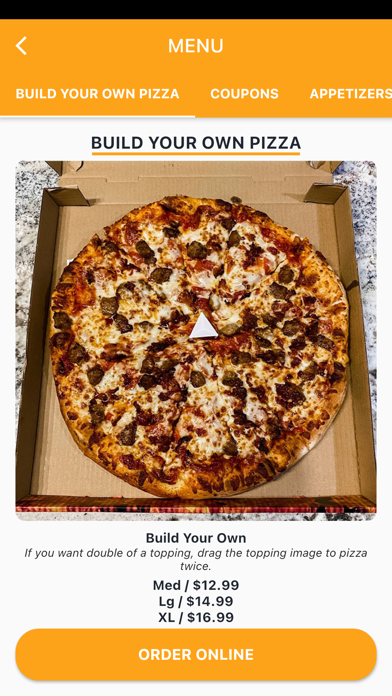 Sahara Pizza The Dalles Screenshot