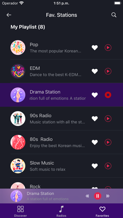 K-Pop Radio Music Screenshot