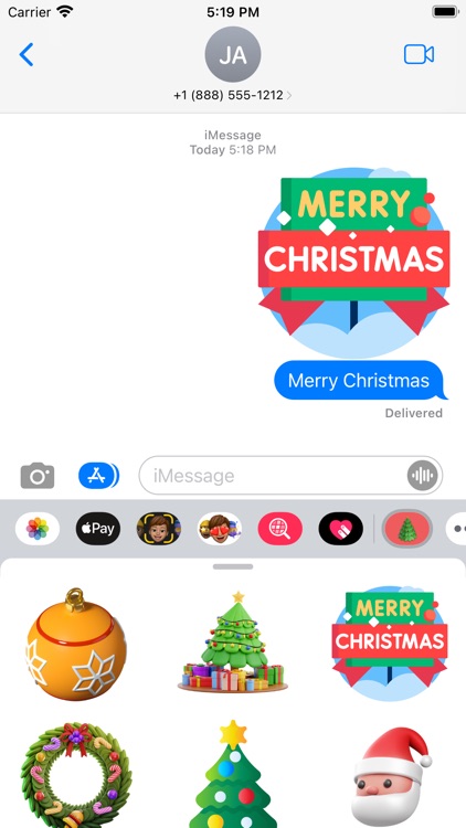 Christmas Stickers-2024 Wishes