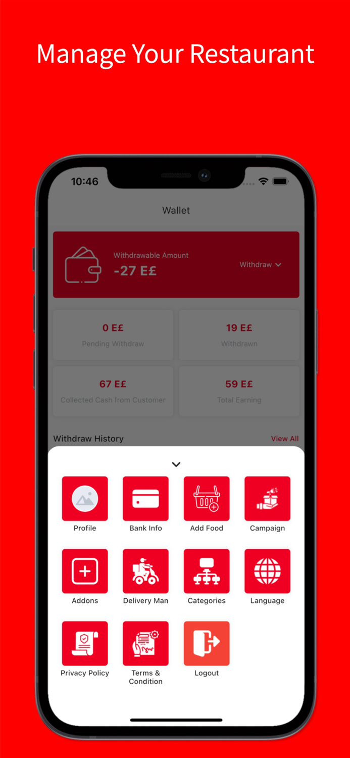Foodzi Restaurant App
