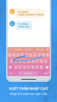 Laban Key: Gõ tiếng Việt screenshot 5
