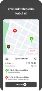 Martı Taksi Sürücü screenshot #6 for iPhone