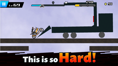Crazy Bike Racing Level 100 Screenshot