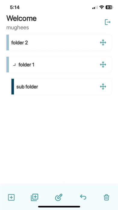 Folder Tree Screenshot