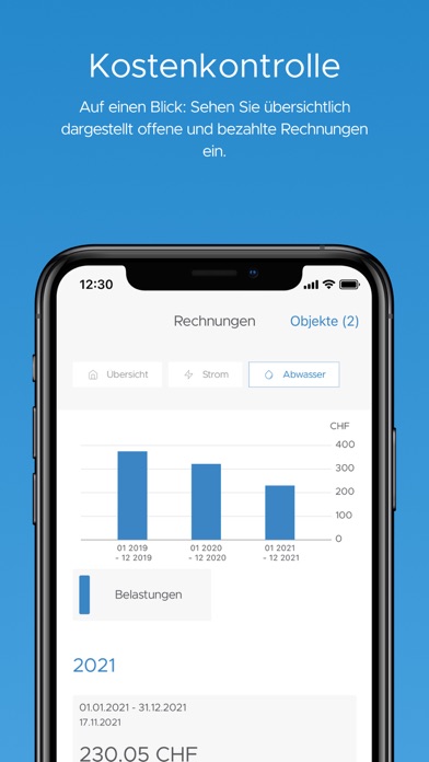 energieUri Kundenportal Screenshot