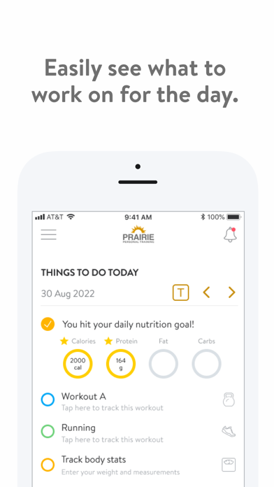 PAC Personal Training Screenshot