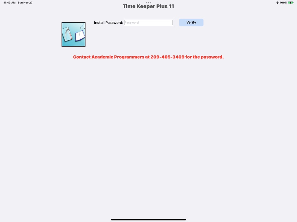 #1. Time Keeper Plus 11 (iOS) 由: Keith Jolly