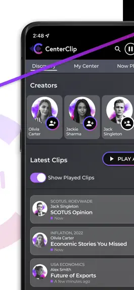 Game screenshot CenterClip: USA Politics Today apk
