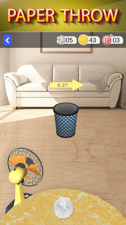 #4. Paper Throw 2d (iOS) 由: Gajera Himmatbhai