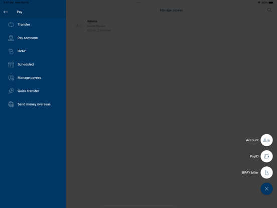 Bank Australia App iPad screenshot 8 - Finance app