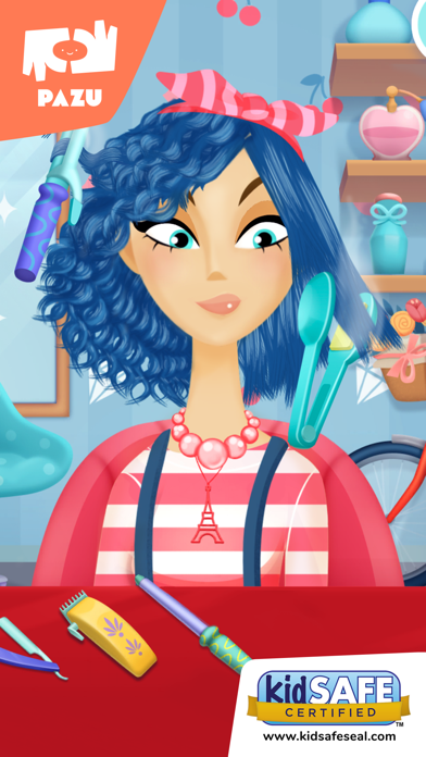 Girls Hair Salon Kids Games Screenshot