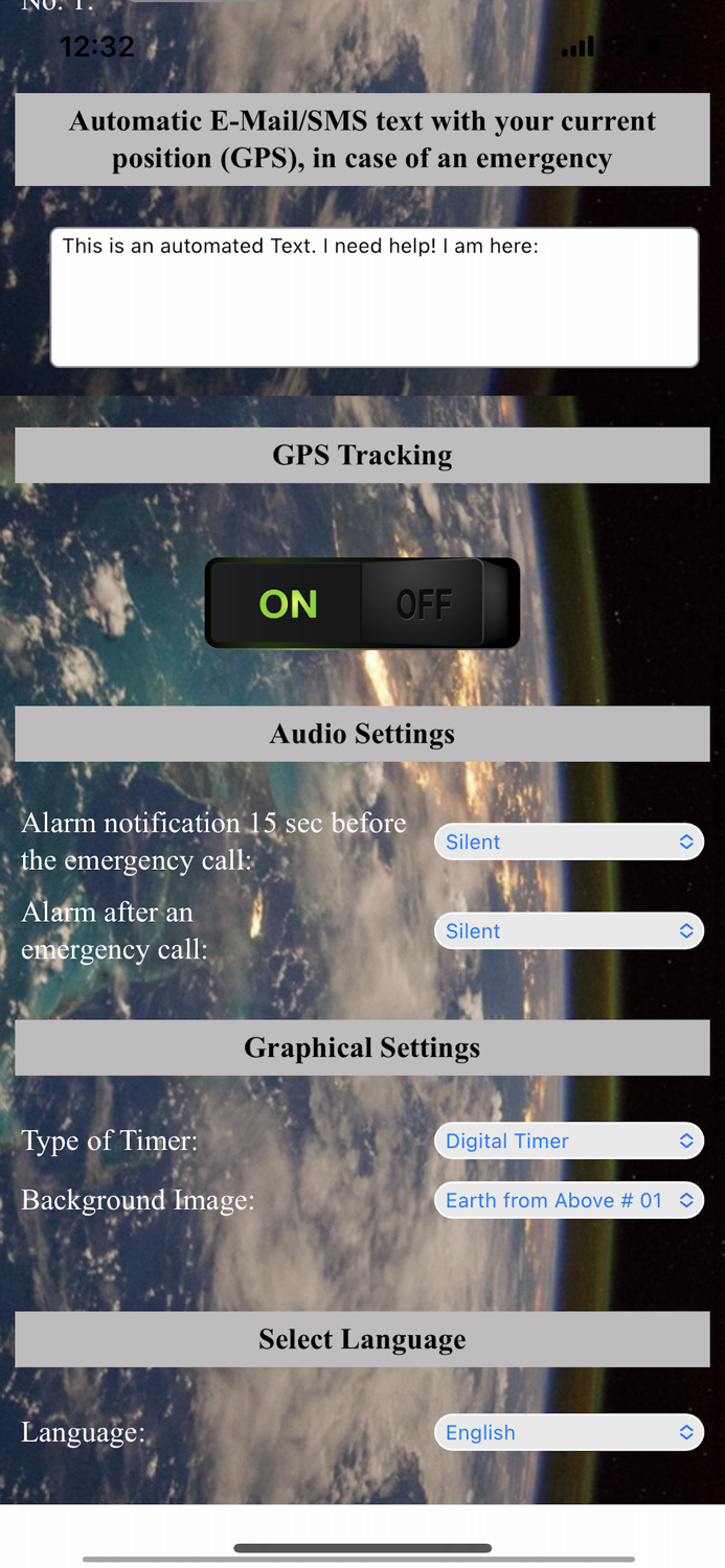 panSOS - Emergency App