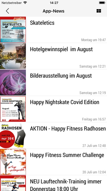 Happy Fitness 24h geöffnet