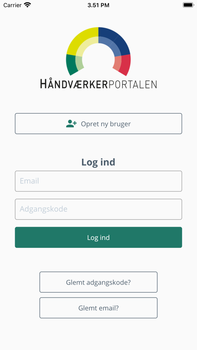 HåndværkerPortalen Screenshot