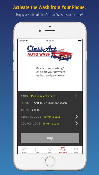 Class Act Auto Wash Screenshot