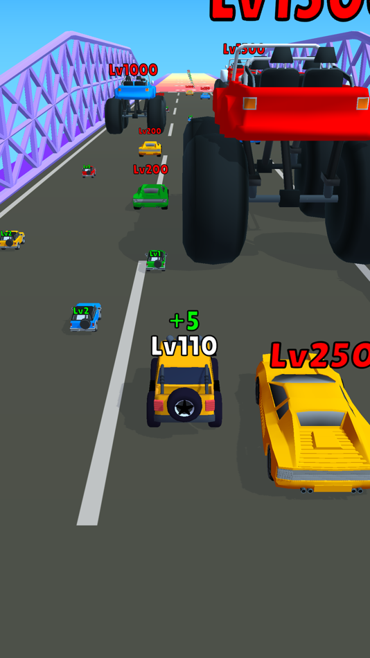 #3. Size Up Cars! (iOS) 由: Aden Games