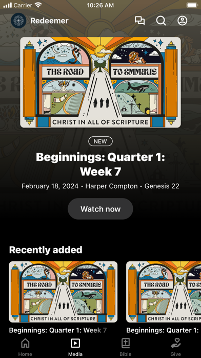 Redeemer Church NC Screenshot