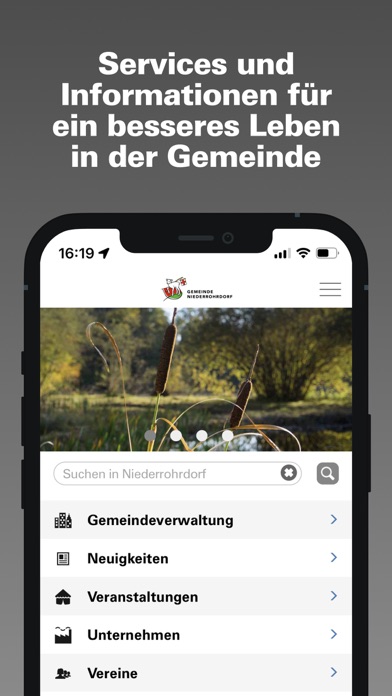 Gemeinde Niederrohrdorf Screenshot