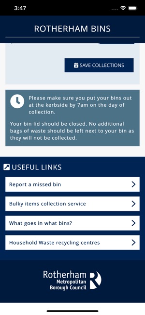 Rotherham Bins on the App Store