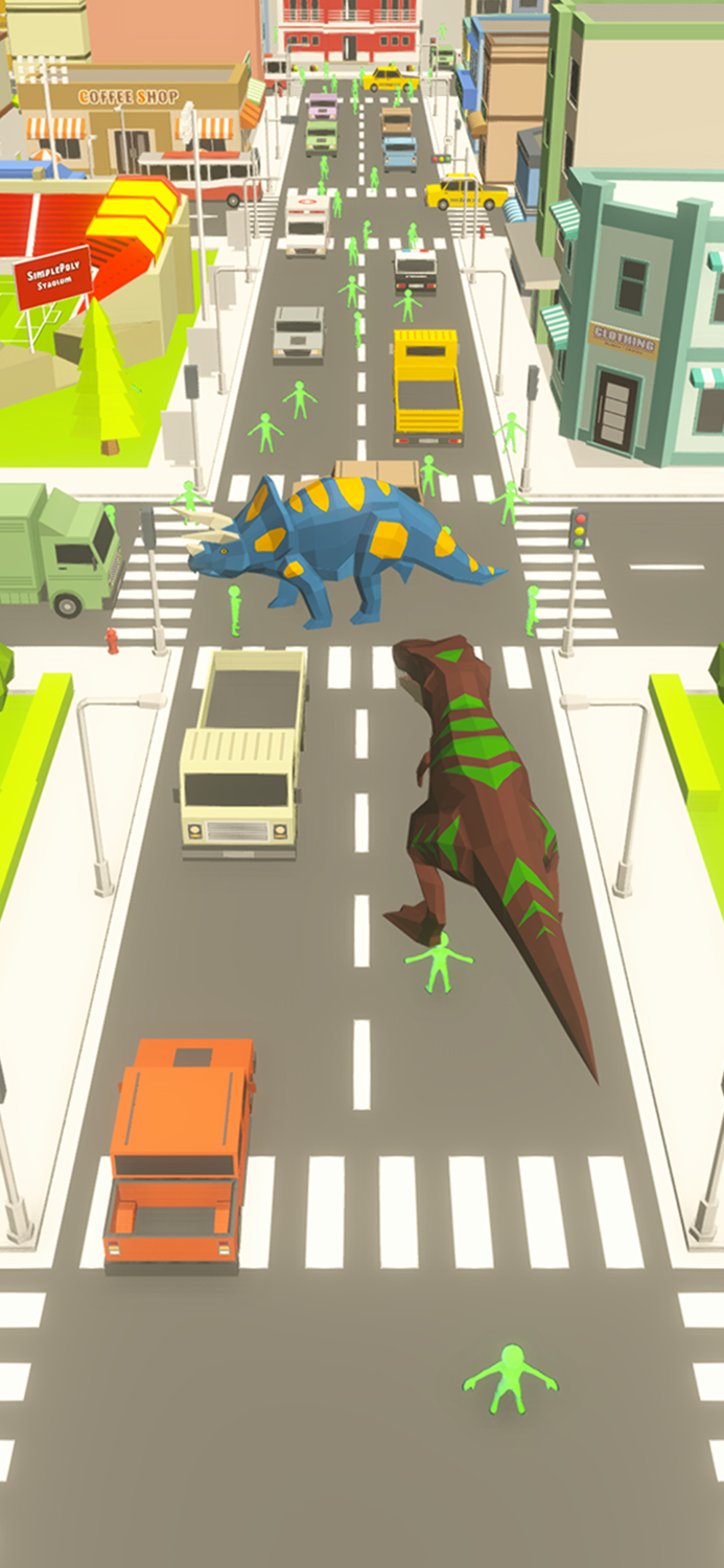 Dinosaur Rampage Dino Games