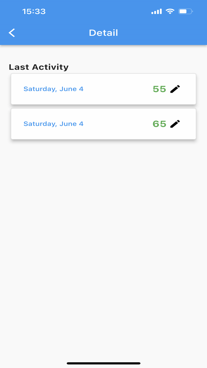 BMI Weight tracker health