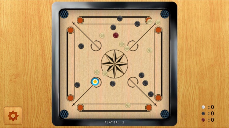 Tap Fingers Pocket Carrom