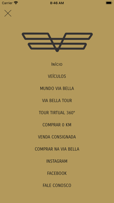 Via Bella Veículos Screenshot