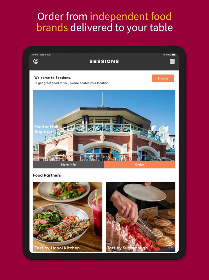 Sessions Top Food Talent