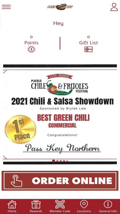 Pass Key Restaurant Screenshot