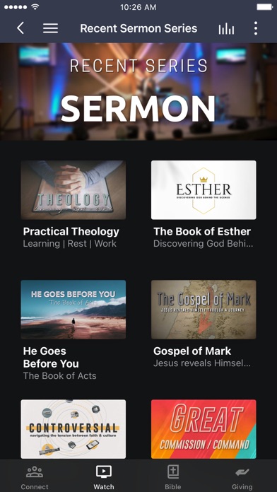 Columbus Evangelical Church Screenshot