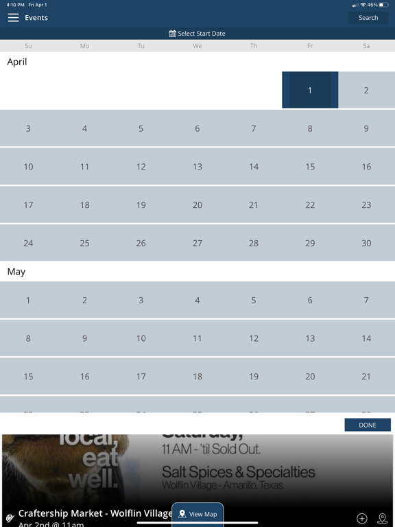 Visit Amarillo iPad screenshot 6 - Travel app