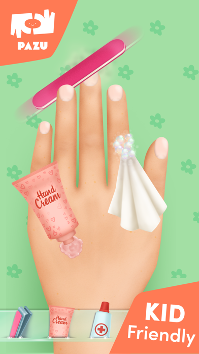 Girls Nail Salon - Kids Games Screenshot