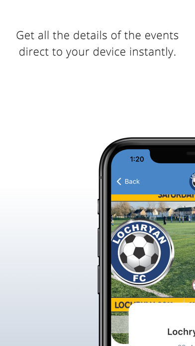 Lochryan Football Club Screenshot