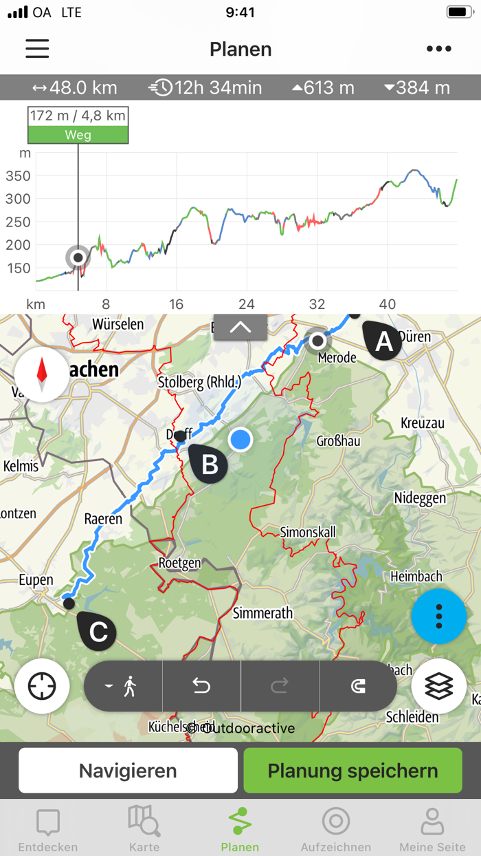 Tourenplaner Grünmetropole