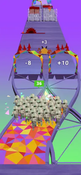 Game screenshot Origami Rush apk