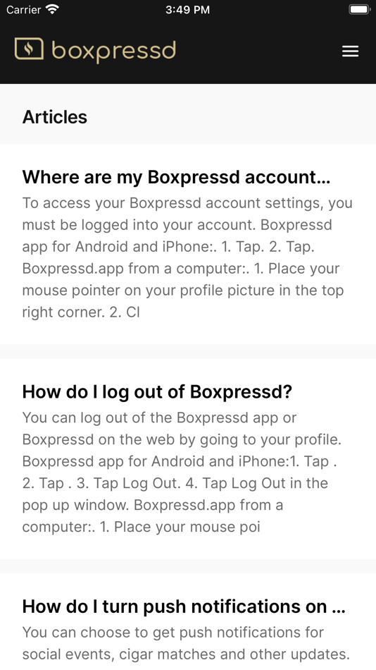 #4. Boxpressd Help Center (iOS) 由: Elite Developer Solutions