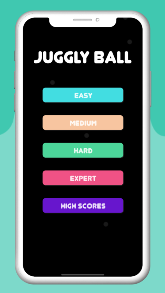 #1. Juggly Ball (iOS) Av: Digital Hole Pvt. Ltd.