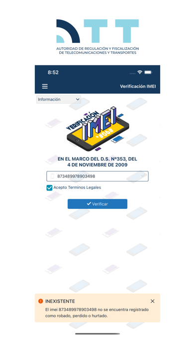 InformATT Screenshot