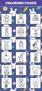 Easter Coloring Book Games screenshot #3 for iPhone