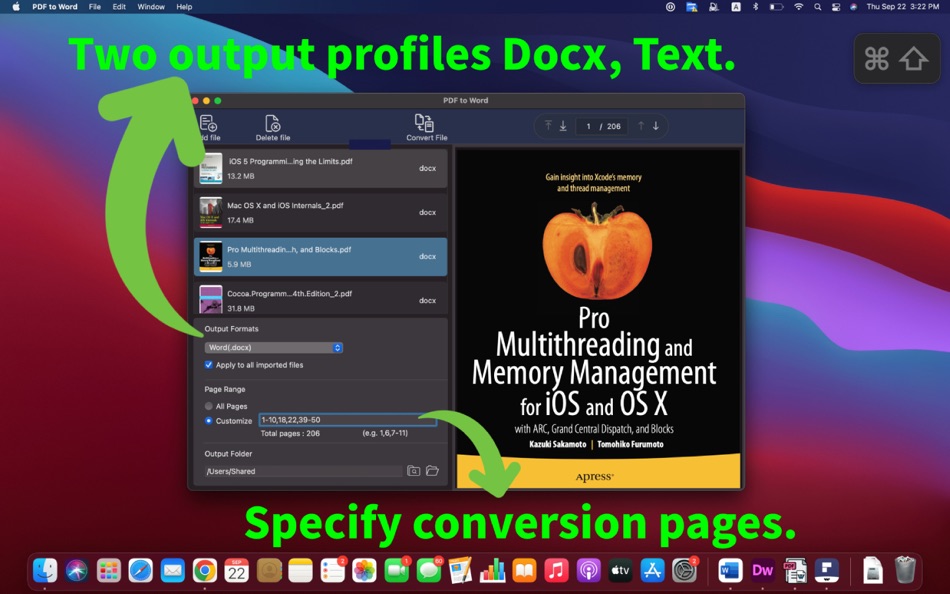 #2. PDF to Word - Namely (macOS) 由: 巧玲 谭