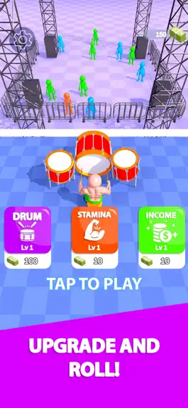 Game screenshot Stickman Drummer apk