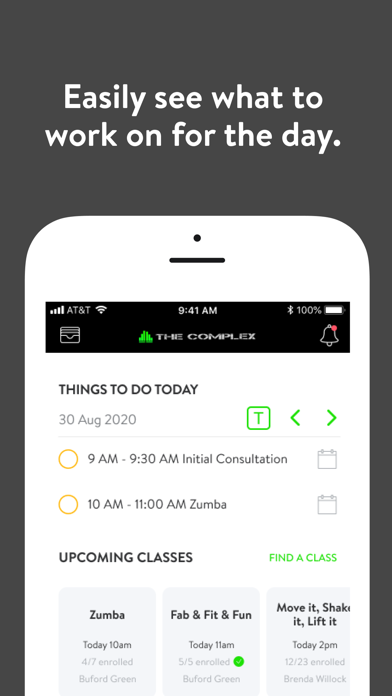 The Complex Fitness Screenshot