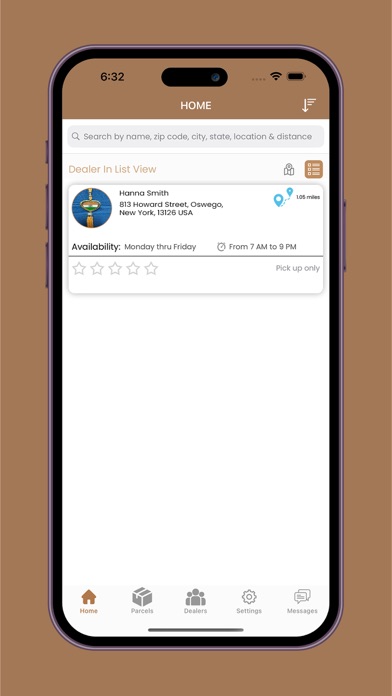 Screenshot 2 of Secure Parcel Service App