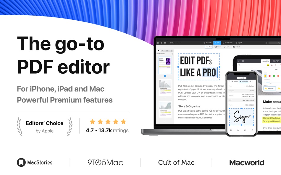 PDF Expert – Edit, Sign PDFs - 3.10.1 - (macOS)