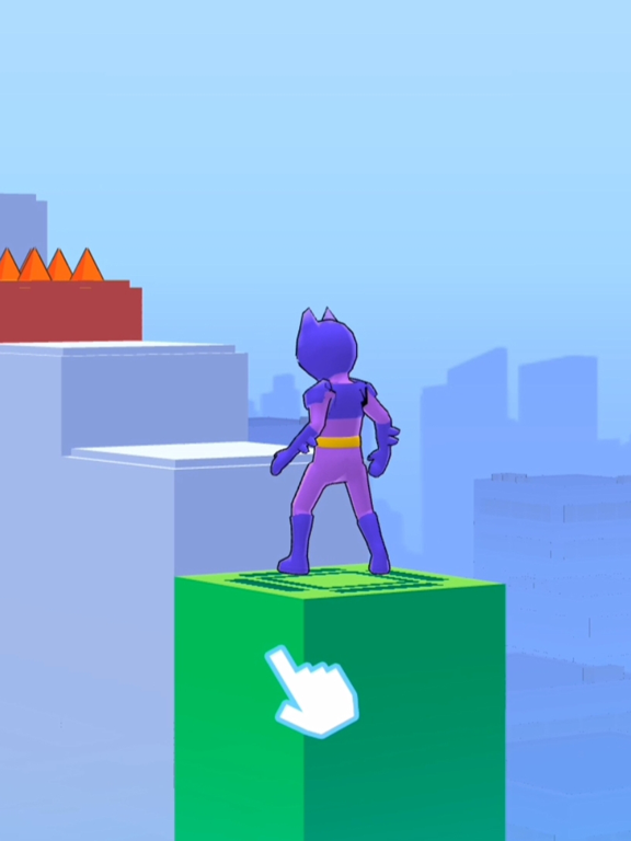Hero Ragdoll Hop: Get Higher! iPad screenshot