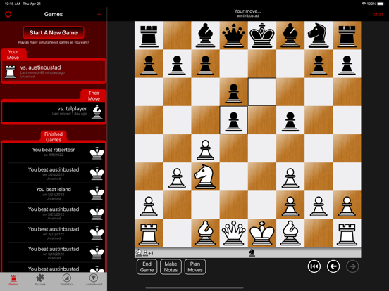 Screenshot #4 pour Chess By Post