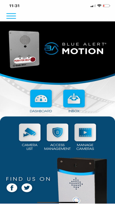 Screenshot #2 pour Blue Alert Motion