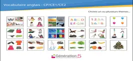 Game screenshot Vocabulaire anglais CP-CE1-CE2 mod apk