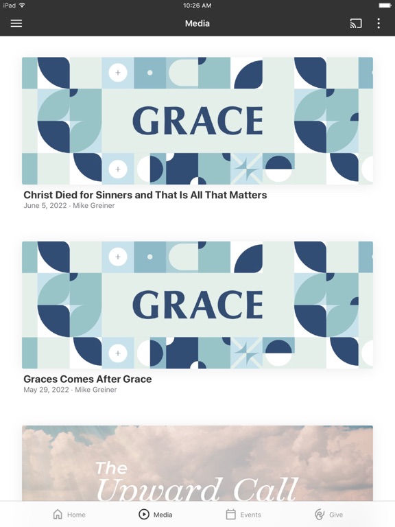 Harvest Church PA iPad screenshot 2 - Education app
